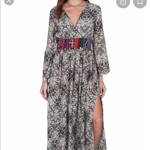 Volcom stone row embroidered maxi dress
